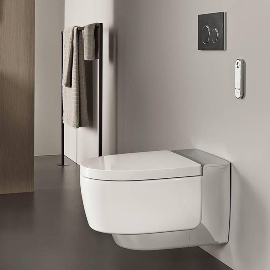 Vaso con funzione bidet AquaClean Mera di Geberit