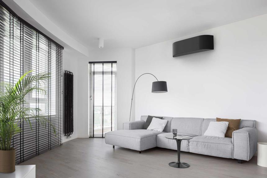 Condizionatore Haori Toshiba a muro nero