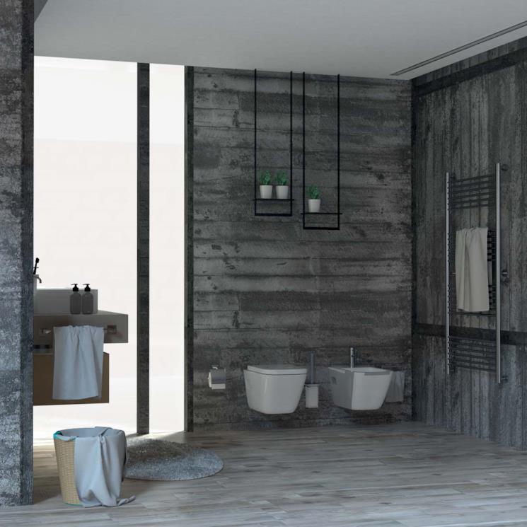 Bagno arredato con accessori Colombo Design 
