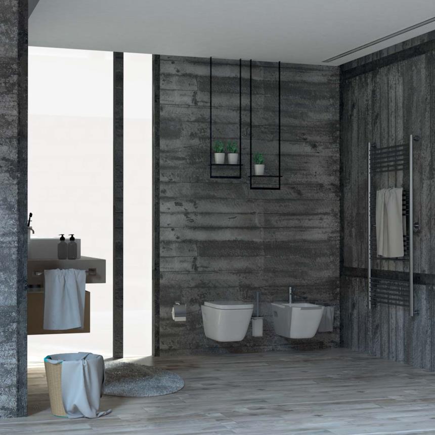 Bagno arredato con accessori Colombo Design 