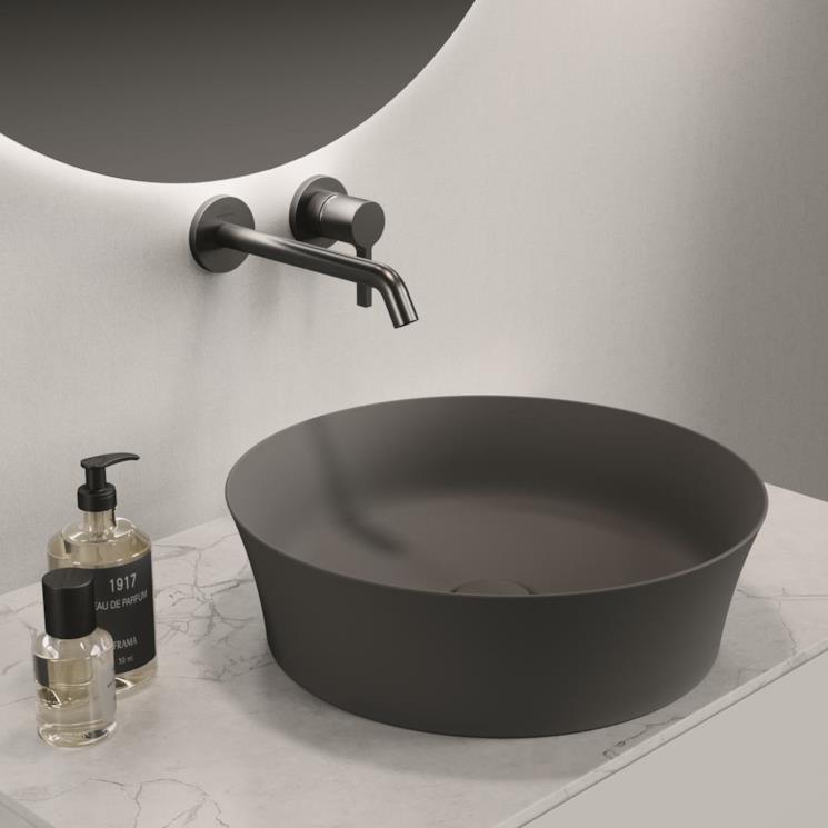 Lavabo da appoggio tondo bianco Ideal Standard Ipalyss
