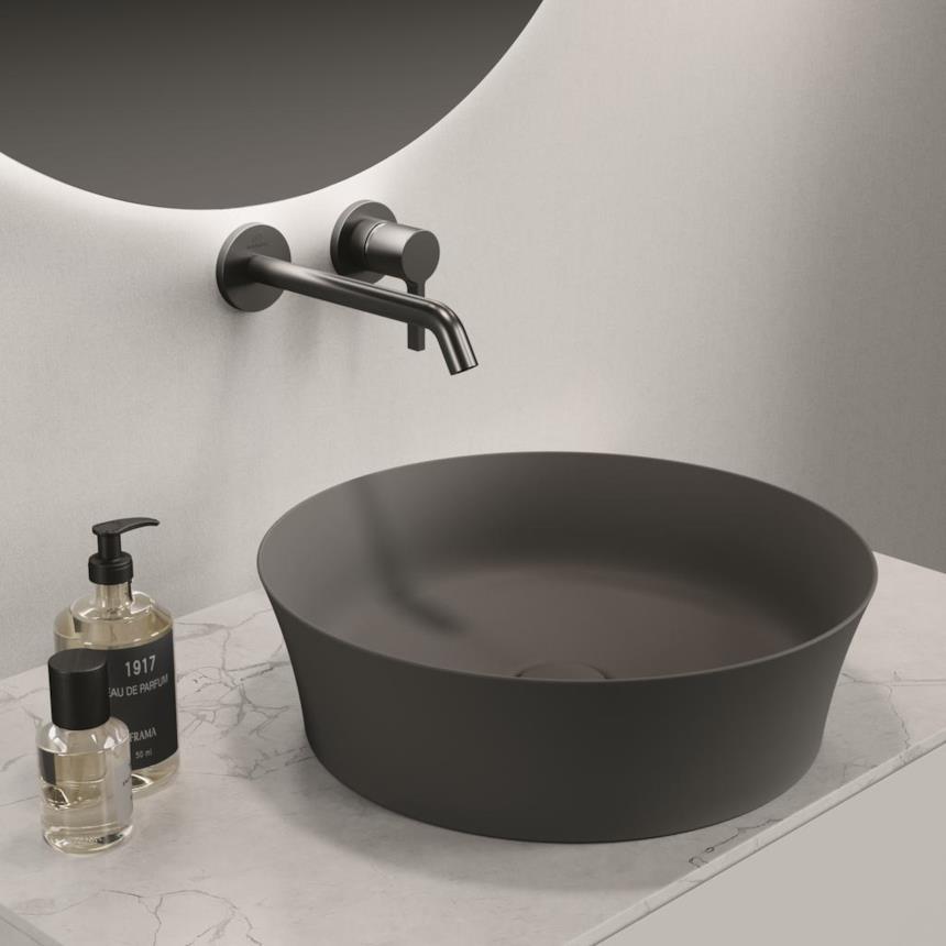 Lavabo da appoggio tondo bianco Ideal Standard Ipalyss