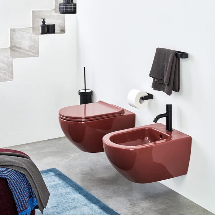 Vaso e bidet sospesi Cielo ENJOY