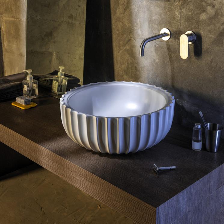 Lavabo da appoggio Flaminia MONOSETTECENTO