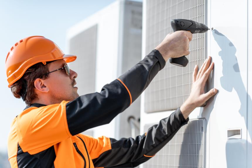 Installazione unità esterna climatizzatore