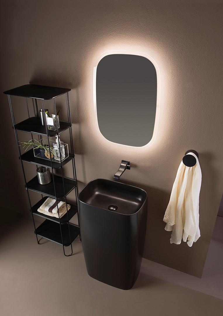 Lavabo centrostanza design Flad di Flaminia