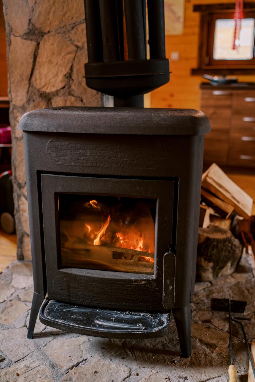 Caldaia a legna in ghisa