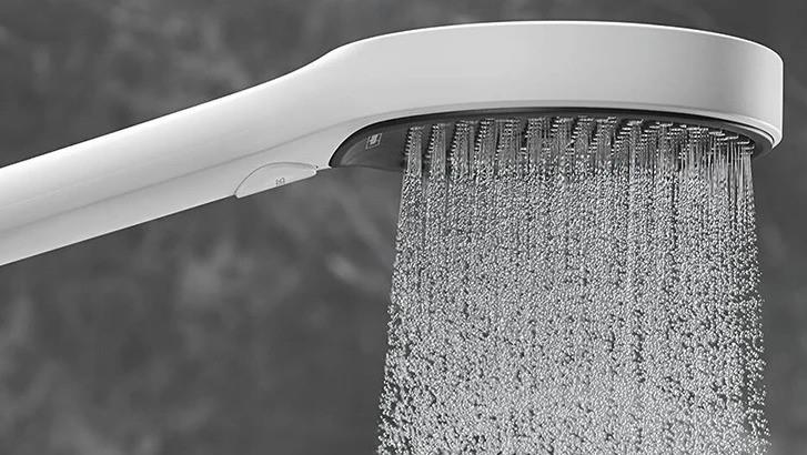 Doccino Hansgrohe bianco e nero