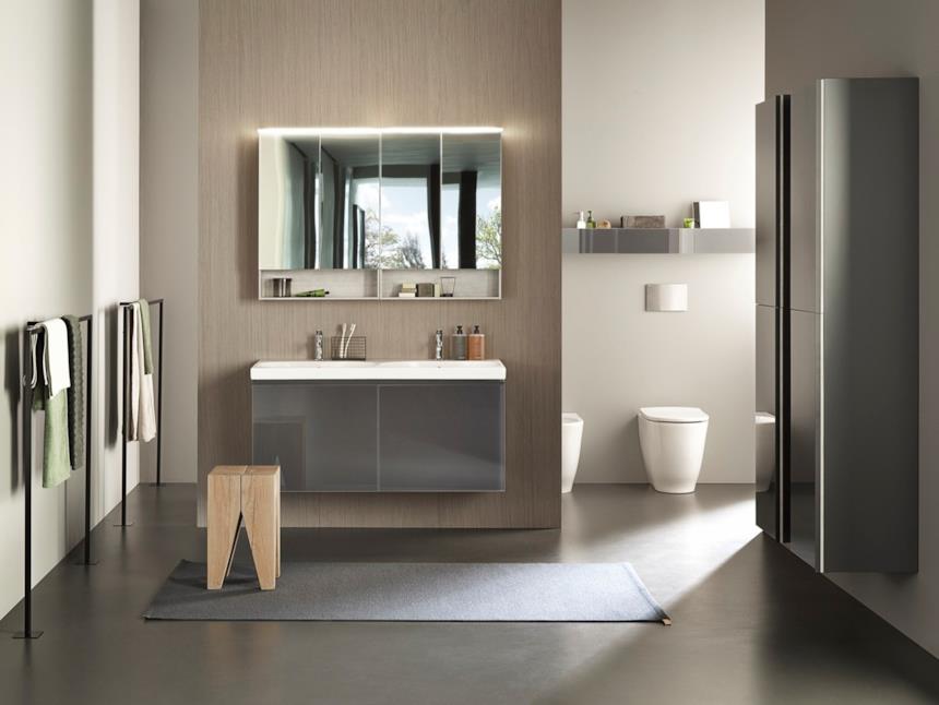 Mobile portalabavo e lavabo Geberit ACANTO