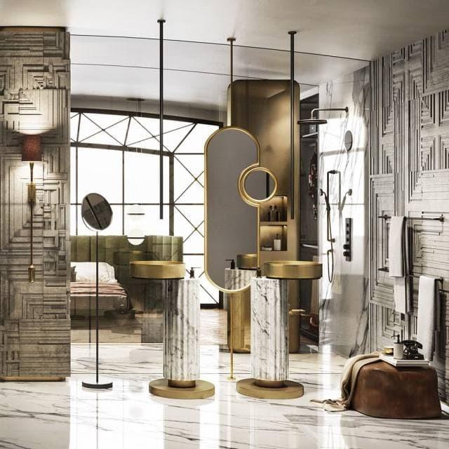 Rubinetterie oro Gessi Venti20