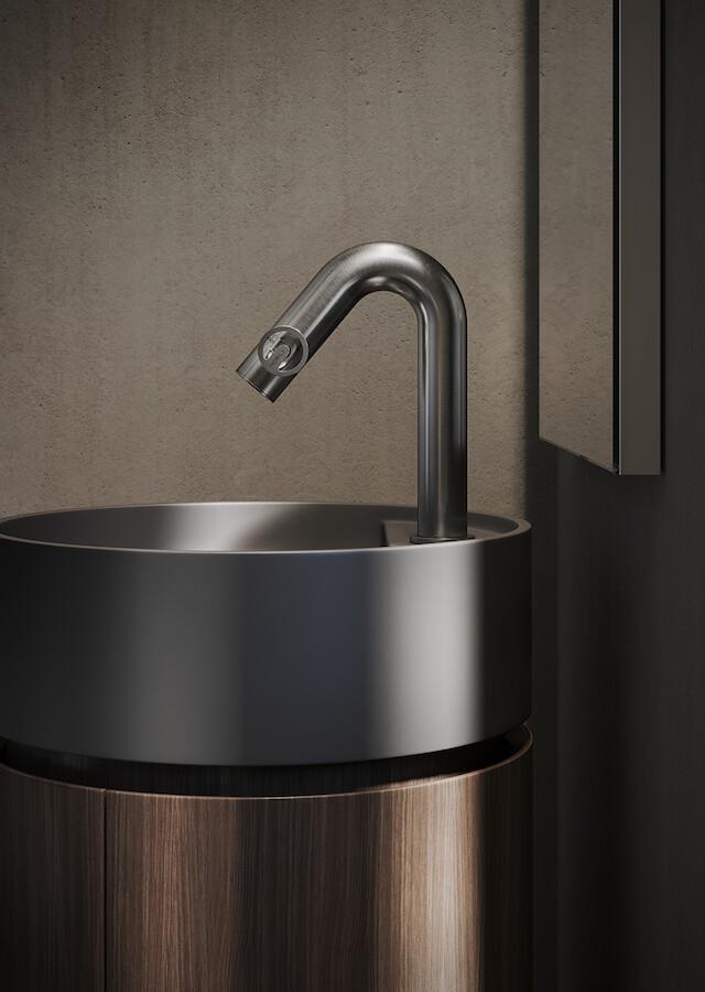 Miscelatore Nobili Sole di profilo 