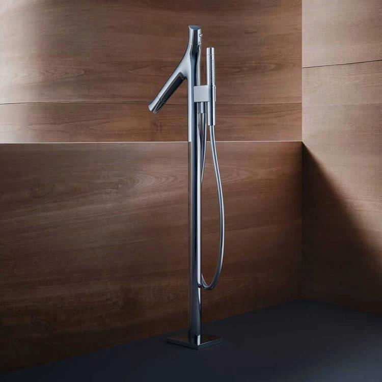 Miscelatore monocomando vasca a pavimento Axor Starck Organic