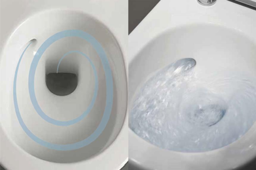 Tecnologia GoSilent per vasi WC Flaminia