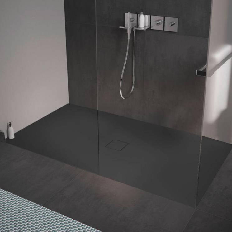 Piatto doccia nero Kaldewei Conoflat