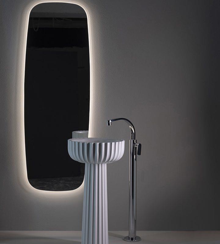 Lavabo a colonna Flaminia MONOSETTECENTO