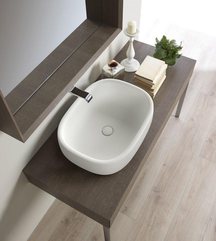 Lavabo da appoggio Bonola
