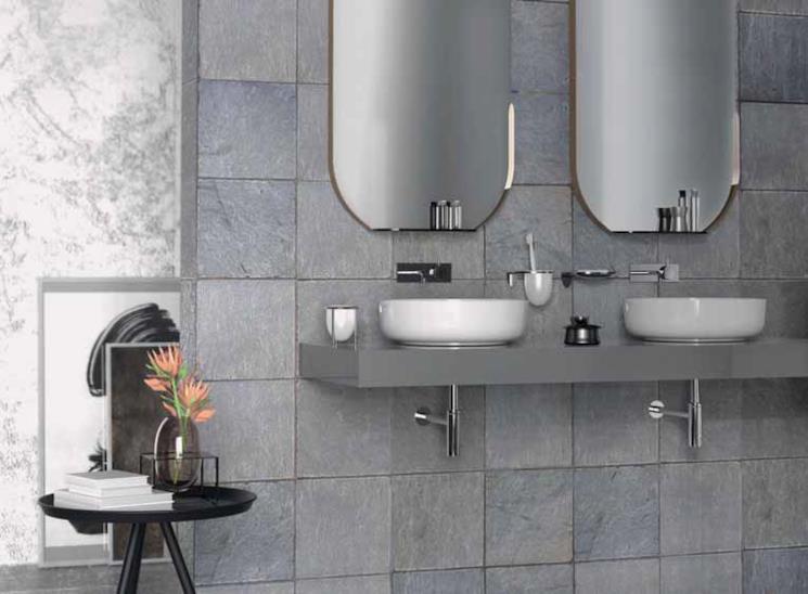 Bagno con accessori Khala di Colombo Design 