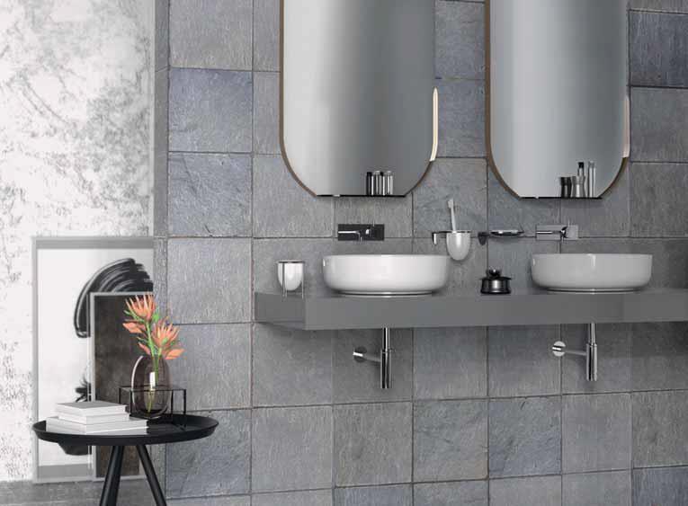 Bagno con accessori Khala di Colombo Design 