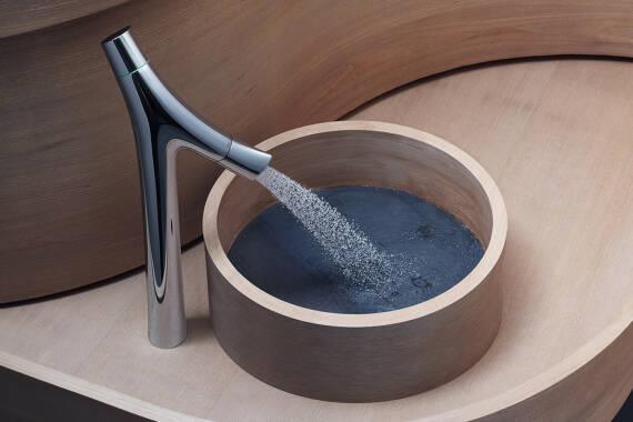 Miscelatore lavabo da appoggio Starck Organic