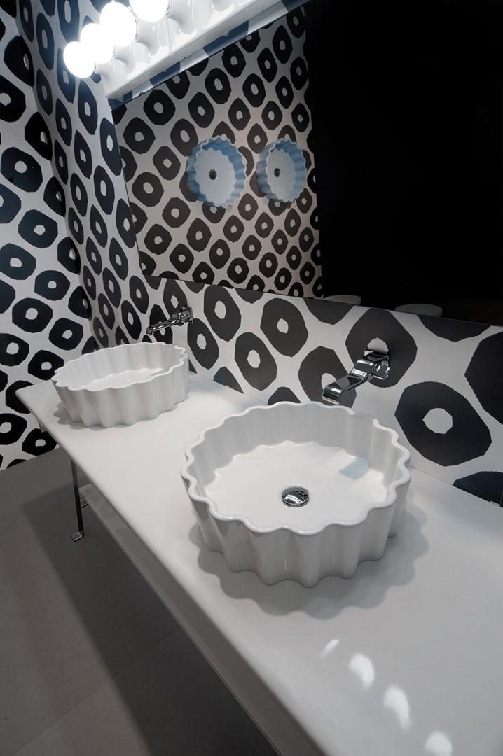 Lavabi bianchi di Flaminia Doppio Zero