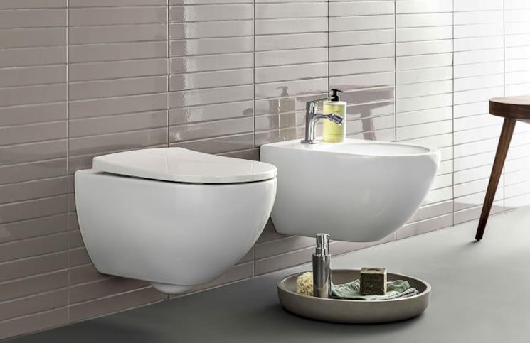 Set completo sanitari sospesi ACANTO