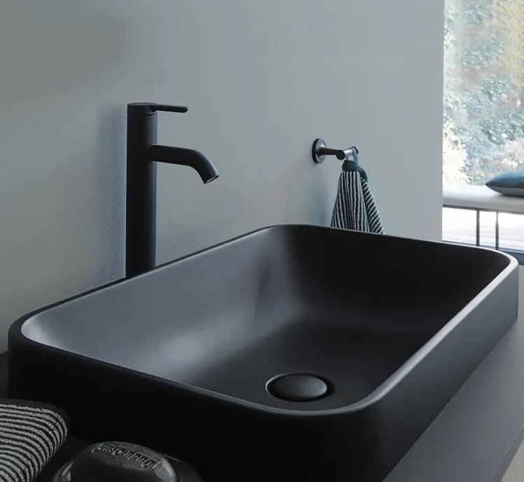  Bacinella da appoggio soprapiano 60 cm con rettifica