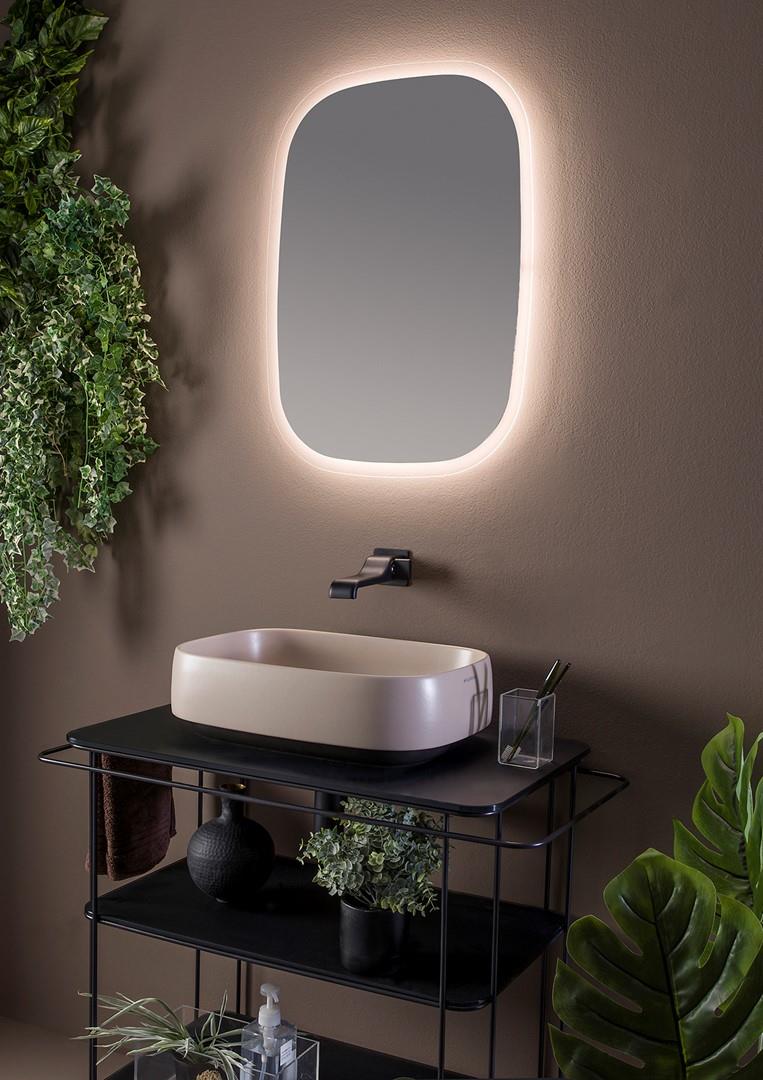 Specchio angoli smussati Flaminia Flag