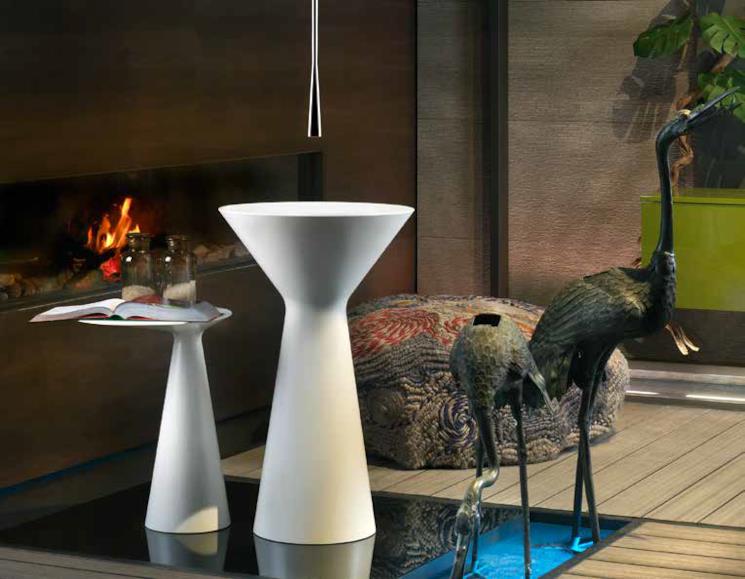 lavabo e miscelatore a soffitto Gessi Cono