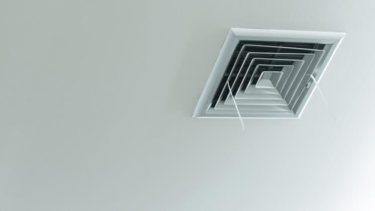 Esempio griglia climatizzatore a soffitto
