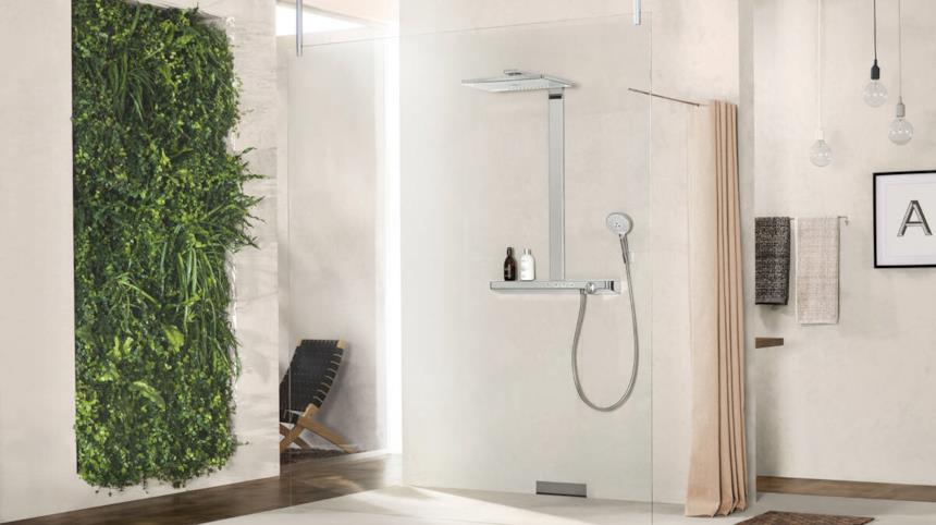 Box doccia e deviatore Hansgrohe