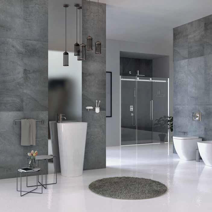 Bagno con accessori Luna