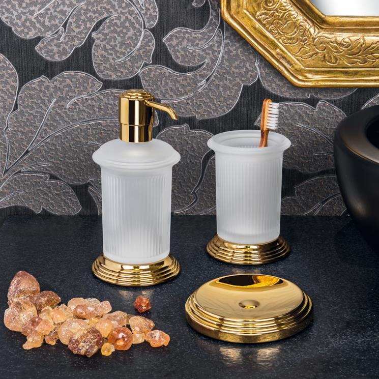 Porta sapone e spazzolini vintage Colombo design Hermitage