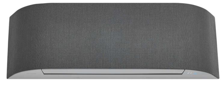 Climatizzatore Haori con involucro grigio scuro