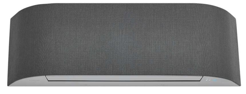 Climatizzatore Haori con involucro grigio scuro