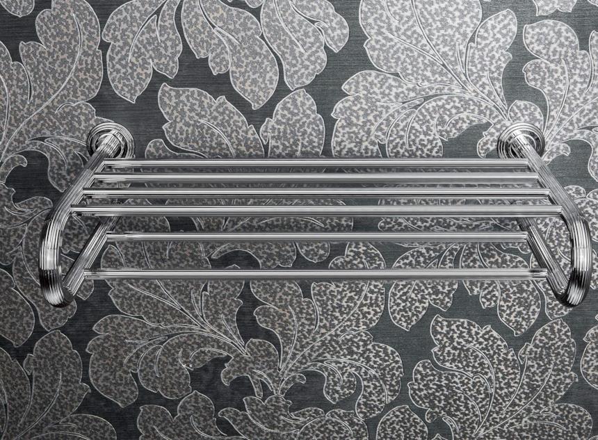 Porta salviette mutiplo finitura cromo