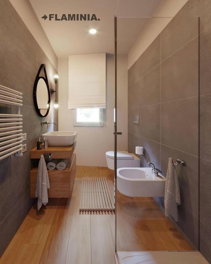 Bagno rettangolare piccolo Flaminia