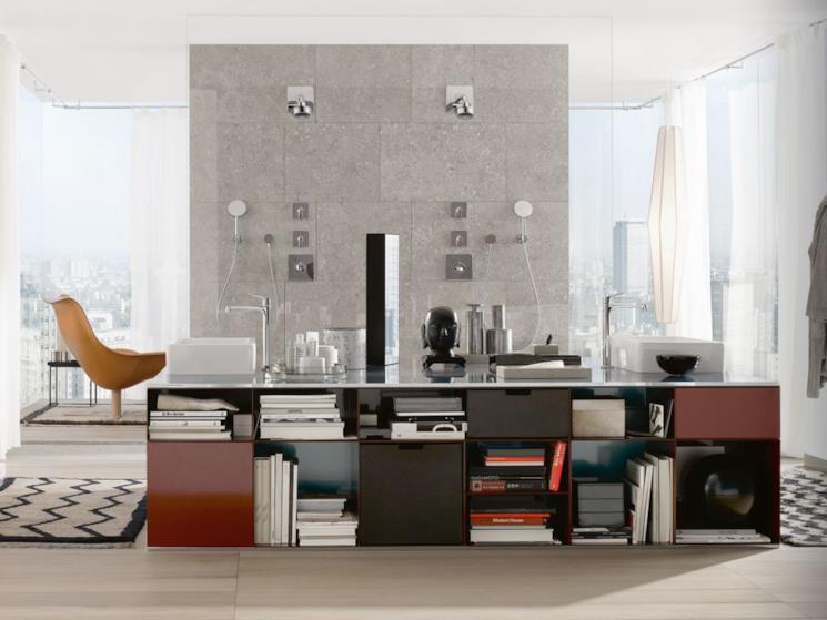 Bagno arredato con rubinetteria Axor Citterio M