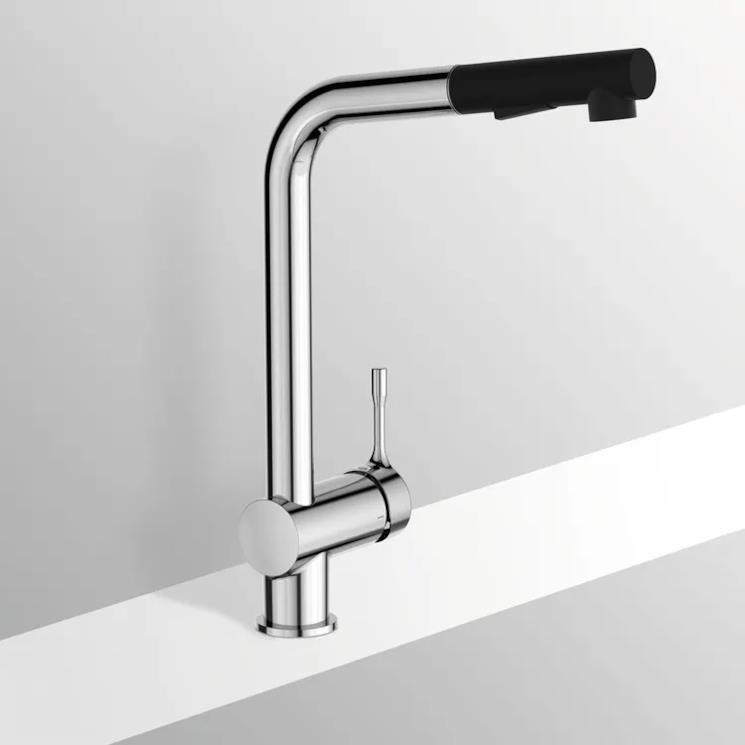 Miscelatore monocomando da appoggio