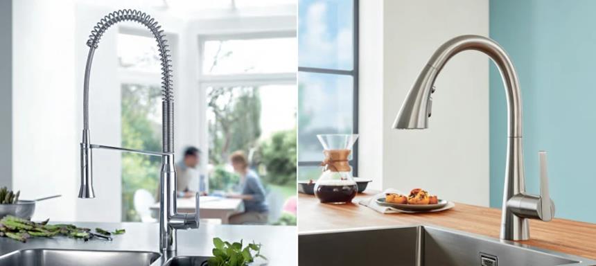 Coppia di miscelatori Grohe Kitchen 