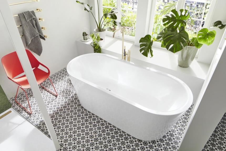 Bagno classico con vasca freestanding Kaldewei