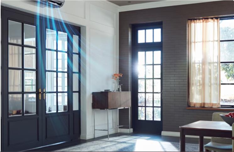 Climatizzatore Artcool LG in una sala