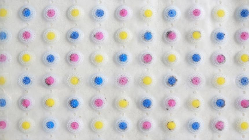 Tappeto antiscivolo colorato 