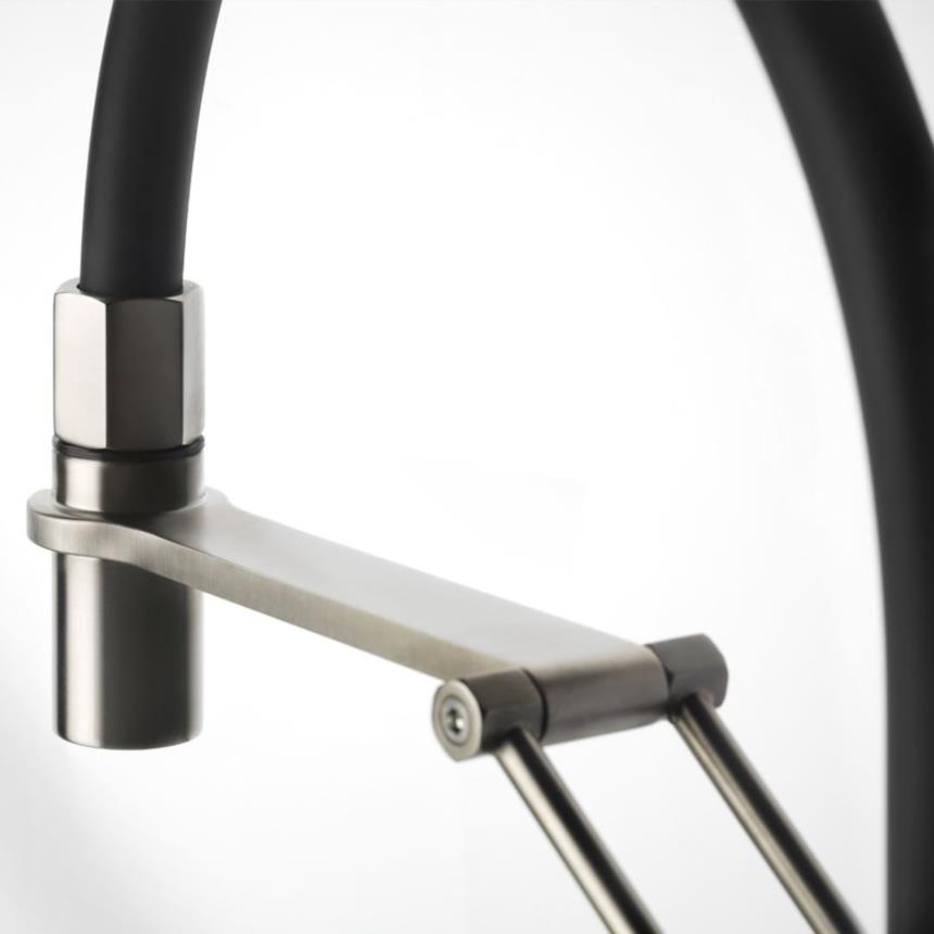 Dettaglio meccanismo del rubinetto da cucina Officine di gessi