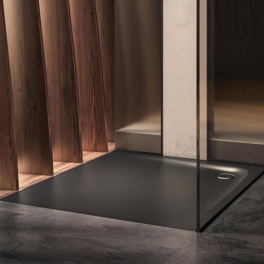 Piatto doccia nero opaco Kaldewei