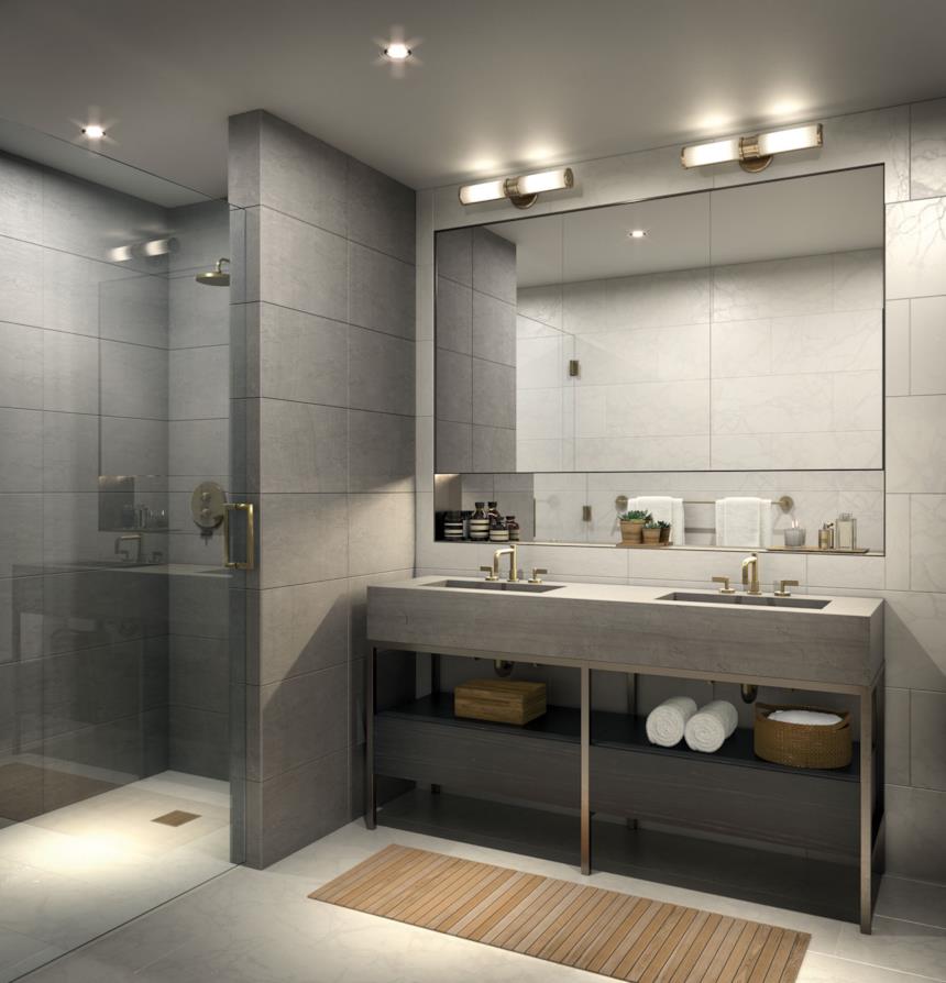 Bagno cieco grigio