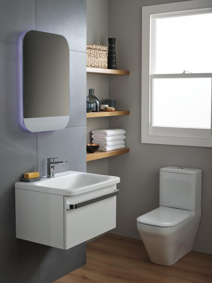 Bagno con mobile sottolavabo Tonic II Ideal Standard
