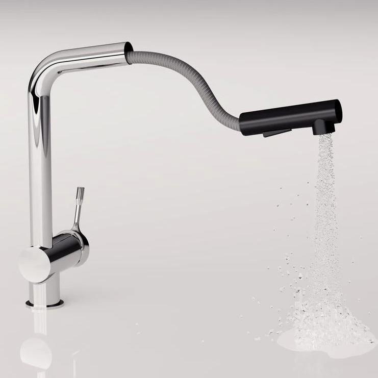 Miscelatore con doccetta estraibile