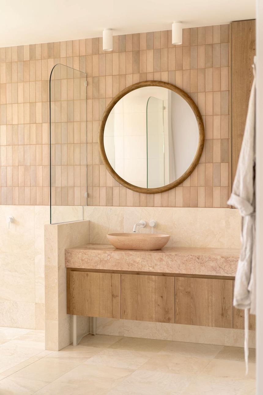 Bagno mediterraneo moderno