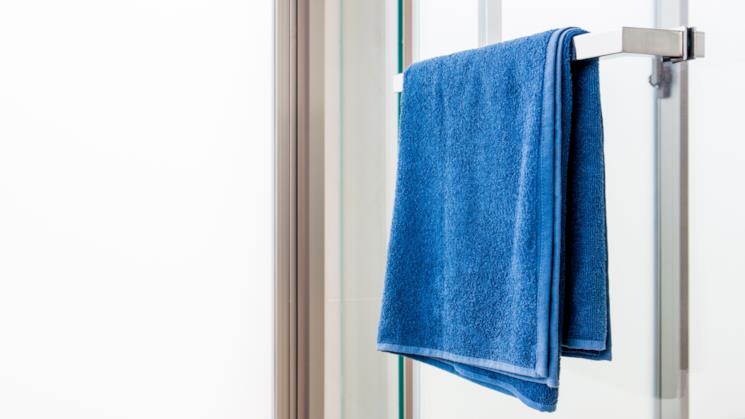 Piantana bagno cromata