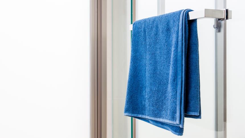 Piantana bagno cromata